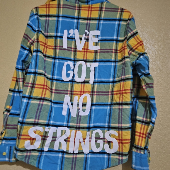 Cakeworthy Pinocchio Flannel Adult Small Mens Womens Disney I've Got No Strings - Picture 10 of 11